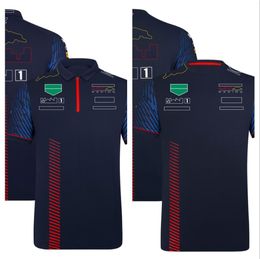 T-shirt polo de l'équipe F1 2023, combinaison quatre saisons de Formule 1, nouveau produit, combinaison de course officielle personnalisée
