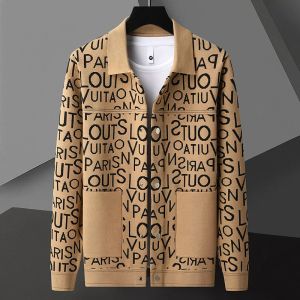Cardigan en tricot avec lettres imprimées Hip Hop pour homme, doux, beau et chaud, Streetwear, nouvelle mode, veste de sport, automne hiver 2023