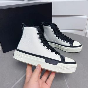 2023 Marca famosa High-top Canvas Court Zapatillas altas Zapatos Fiesta Vestido de boda Plataforma Entrenadores Hombres Monopatín Casual Caminar Confort Calzado EU38-46