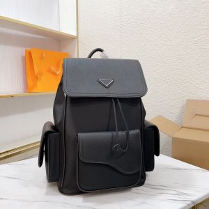 2023 Beroemde herenrugzak, nylon koeienhuid outdoor wandelen messenger dames reizen schooltas duffel waterdichte laptoptassen schoudertas