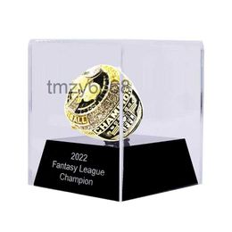 2023 Fantasy Football Championship Ring met standaard volledige maat 8-14 Drop 270e JSEU