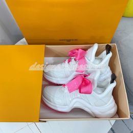 2023 mode Archlight 2.0 chaussures décontractées plate-forme femmes Sneaker blanc vert rose dentelle creuse semelle épaisse baskets à lacets surélevées