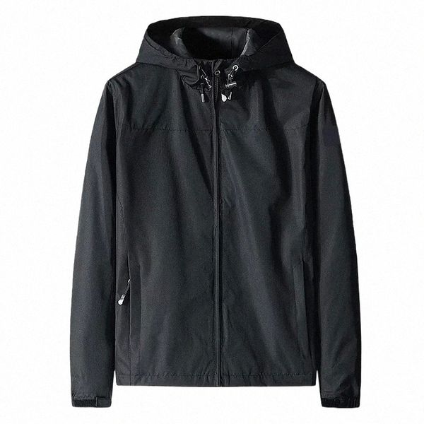 2023 Mode Automne Manteau Simple Veste de sport décontractée pour hommes coupe-vent grande taille marque de luxe exquise veste en pierre mince pour hommes N6fQ #