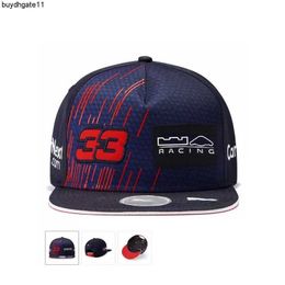 Gorra de béisbol de moda 2023 con visera plana, gorra de Hip Hop, sombrero para el sol, bordado 3d para exteriores, F1, Bulls de carreras, Verstappen, ventilador de coche, deporte informal 8m84