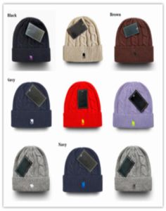 2023 Bonnets de mode Designer Polo Bonnet unisexe Automne Bonnets d'hiver Bonnets tricotés Chapeaux de sport classiques Casquettes de crâne de petit cheval la6110836