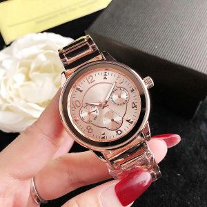 2023 Fashion Brand Horloges Vrouwen Mannen Unisex Stijl Metalen Stalen Band Quartz Horloge Hot Koop Gratis Verzending reloj mujer