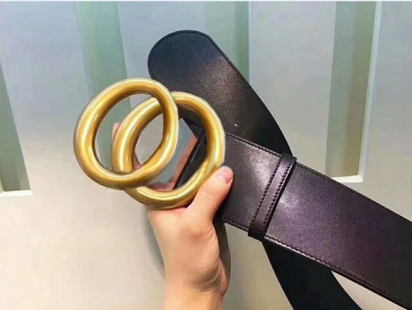 2023 Cinturón de cuero con hebilla de moda Ancho 7,0 cm 4 estilos Caja de alta calidad Diseñador Cinturón para hombres y mujeres para hombres