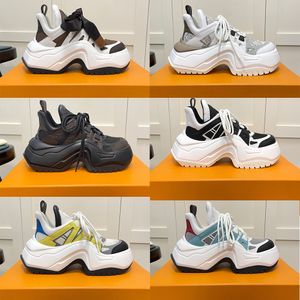 2023 Mode Casual Chaussures Archlight 2.0 Plate-forme Femmes Sneaker Lafite Dentelle Creuse Semelle Épaisse Élevée À Lacets Baskets Baskets