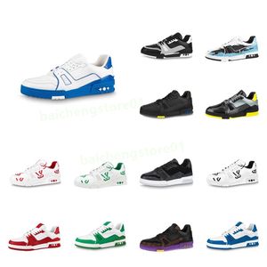 2023 mode kleurrijke kristallen dames platte schoenen Lok Fu schoenen modeshow platform wiggen veterschoenen tenis masculino luxe designer dames heren casual b4