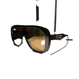 2023 modeontwerper zonnebril vergrote styling masker stijl klassieke full-frame bril bril bril outdoor strand zonnebrillen mannen en vrouwen 5-kleuren optioneel