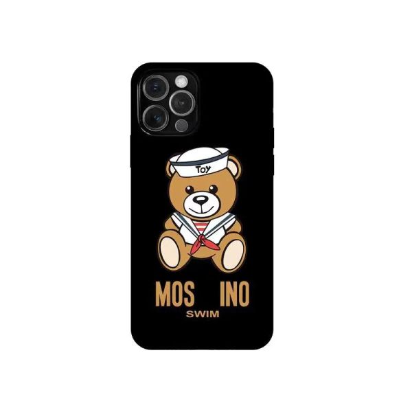 2023 Fashion Designers Bear Phone Case 14 13 12 11 7 8 promax x XS MAX designer iPhone case cartoon casual couple soft case 2308299PE-3