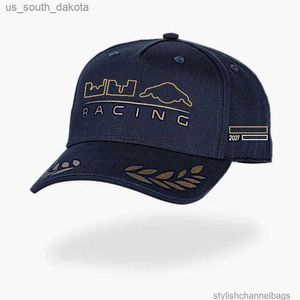 2023 Fashion F1 Racing Cap Formula 1 Team Casquette de baseball Brand New Full Brodé Sun Hat Fashion 412-3 L230523