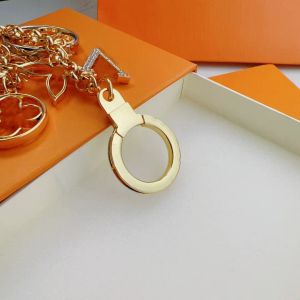 2023 Fashion Flower Design Keychain Charm Key Ring Men and Women Party Cadea Gift Key Ring Sieraden