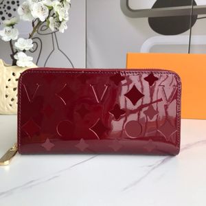 2023 Fashion Flowers Designer Zipper Wallet Luxurys Men Femmes Sacs en cuir Qualité Classic Lettres Coin Purse Box Box Card Plaid 212R