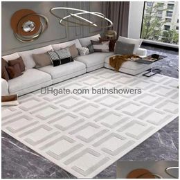 2023 Fashion Living Room Carpet Classic Double F Tapes décor Sapon de thé Cartes de table de table de table de lit de lit de lit de chambre à coucher