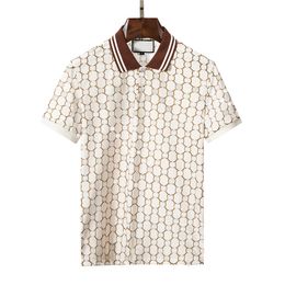 2023 Moda hombre s polos camiseta hombres Casual camiseta bordada Medusa Polo de algodón High street collar Polos camisas 2022M-3XL
