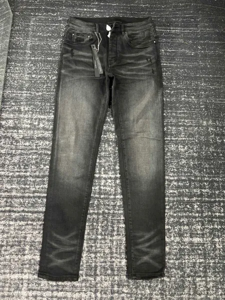 2023 mode Skinny Mens jeans pantalons Long Détruire la courtepointe Ripped Straight noir Moto trou designer jean Hommes Designers Vêtements