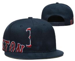 2023 Moda SOX Sombreros LA NY Béisbol Snapback Buena calidad Gorras para el sol Boston Todos los equipos para hombres Mujeres Strapback Snap Back Sombreros Hip Hop Sports Hat Mix Order A14