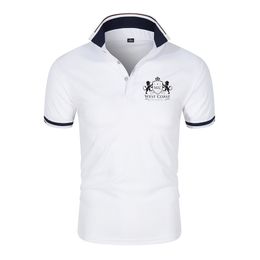 2023 Mode Zomer Golf Sport Nieuwe Heren Polo Shirt Businesscasual Korte Mouwen Polo Comfortabele Ademende Tees