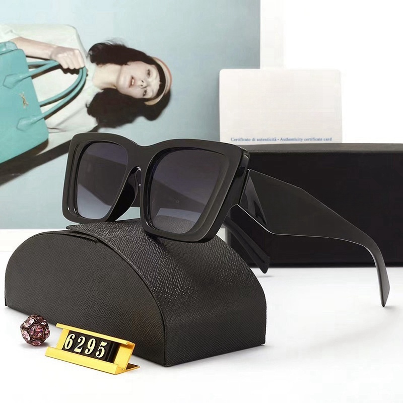 2023 Fashion zonnebril Zonbescherming UV-stralen hoogwaardige ontwerper voor dames Heren zonnebril luxe sterzonnebril met doos