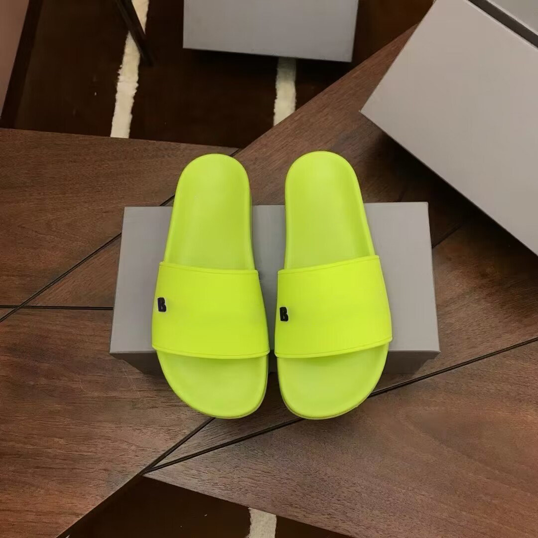 Moda Tidal atual chinelo sliders Paris slides sandálias chinelos para homens mulheres Designer unissex chinelos de praia