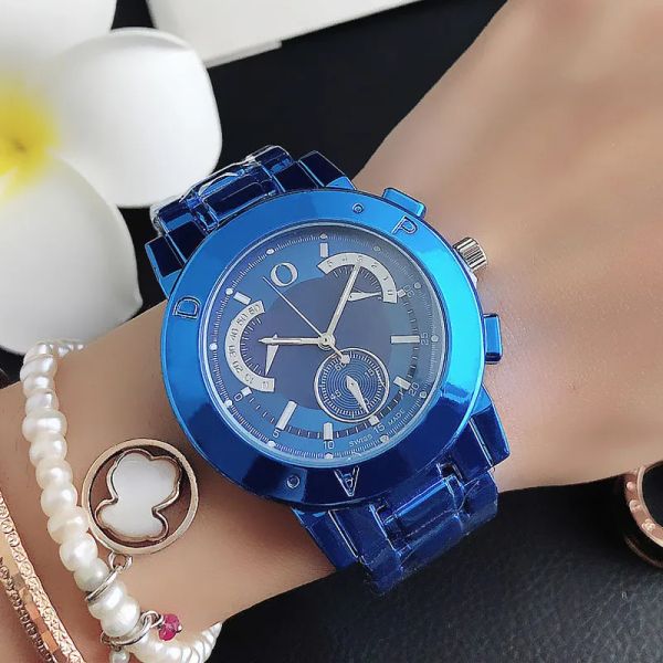 2023 Relojes de moda Mujeres Niñas Estilo Acero Metal Bband Reloj de pulsera de cuarzo Envío gratis Venta al por mayor Montre de luxe