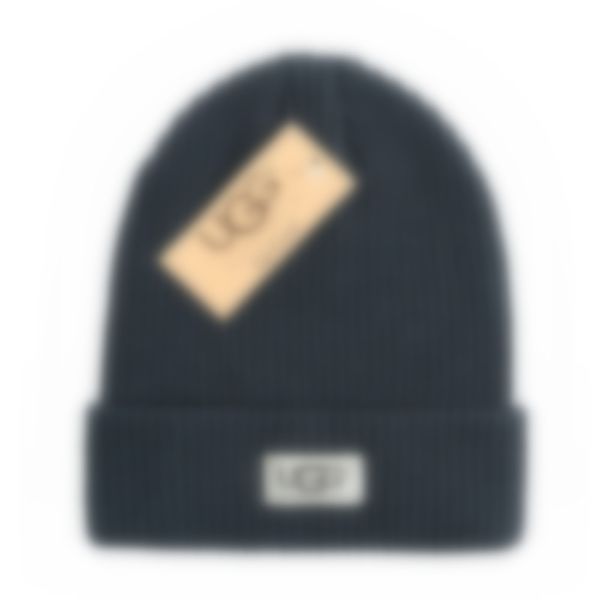 2023 Fashion Woolen Woven Hat Lady Designer Boneie Cap Cashmere Loewf tricot tricot Hiver Chapeau chaud Gift E5