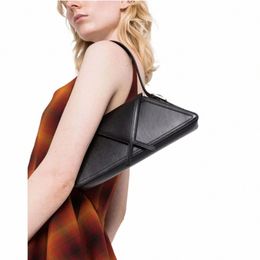 2023 FI ARPIT BAG DÉCHANCHER MAIN SAGLE SAGE INS SAGLE TRAPEZOIDALE BAGUETTE FEMME FEMME MAIN SCHAG Rabag Pochette 09VG #