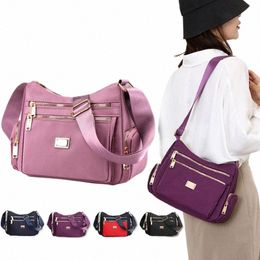 2023 FI Menger Menger Bag Menger impermeable Oxford bolsas cruzadas de caramelo Femenino Bolso de gran capacidad bolsas de viaje L1CT#