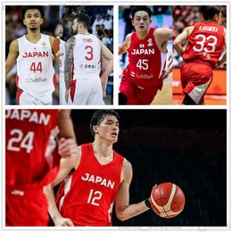 Maillots de basket-ball de la Coupe du monde FIBA Japon 2023 12 Yuta Watanabe 8 Rui Hachimura Yutaro Suda Makoto Hiejima Yuki Togashi Josh Hawkinson Hirotaka Yoshii Yudai Nishida