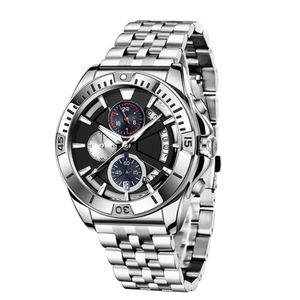 2023 Fine montre pour hommes design multifonctionnel japon quartz VK mouvement top 316 boîtier en acier minéral super miroir 1884 montres-bracelets