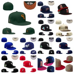 2024 Gepland designer maat honkbalvoetbal Flat Casual Caps Letter Borduurwerk katoen alle teams Sport World Patched Full gesloten ED Hats Mix Order 7-8