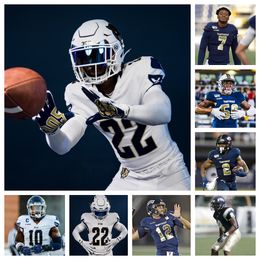 2023 FIU Golden Panthers voetbalshirt 7 Mike Jackson 21 Jamari Holliman 13 Eric Rivers 83 Kyle McNeal 17 Claude Larkins 4 Haden Carlson 81 Luby Maurice Jr.