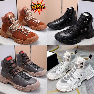 2023 Flashtrek Chaussures Chaussures de sport Amovible Montagne Mens Randonnée Designer Bottines Designer Sneaker Unisexe Entraîneur Extérieur Double Hommes Cuir Laine Bottes 38-45