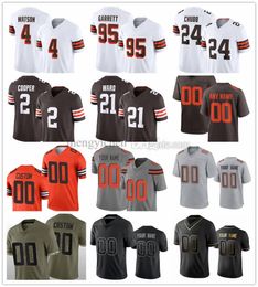 2023 Jerseys de football 2 Amari Cooper 4 Deshaun Watson 24 Nick Chubb 95 Myles Garrett 21 Denzel Ward 85 David Njoku 77 Wyatt Teller 11 Donovan Peoples-Jones 34 Jerome Ford