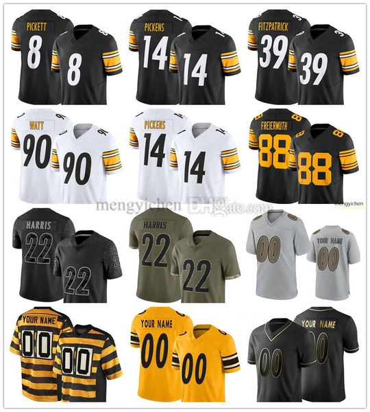 Maillots de football 2023 36 Jerome Bettis 47 Mel Blount 52 Mike Webster 58 Jack Lambert 63 Dermontti Dawson 68 LC Greenwood 75 Joe Greene 82 John Stallworth 83 Heath Miller