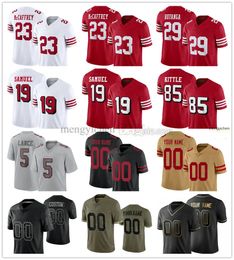 Voetbalshirts 2023 44 Kyle Juszczyk 55 Jon Feliciano 24 Mason 13 Brock Purdy 32 Tyrion Davis-Price 71 Trent Williams 65 Aaron Banks 64 Jake Brendel 74 Spencer Burford