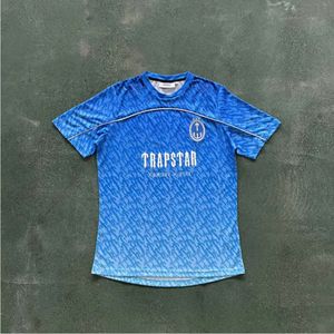 2023 Football T-shirt Mens Designer Jersey TRAPSTAR Survêtement d'été respirant Motion Design mode ESSS