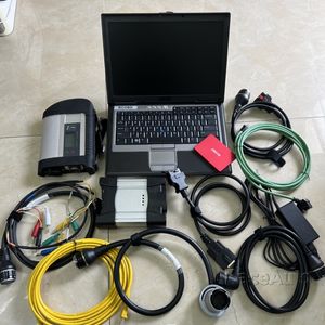 2024 voor BMW icom volgende Diagnostische programmeertool MB STAR C4 SD CONNECT Hoge Kwaliteit met d630 laptop 2in1 klaar om te werken