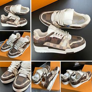 2023 pour hommes femme formateur hommes baskets depuis chaussures de designer noir blanc vert bleu denim cuir nouvelle arrivée sneaker décontracté taille 35-46 B3