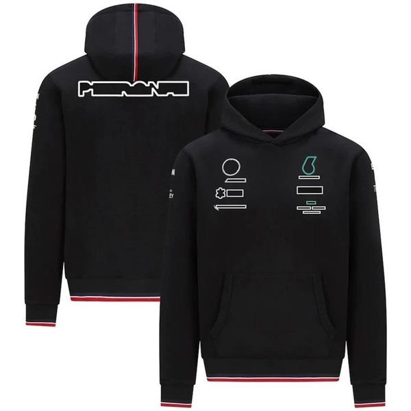 Traje de carreras de Fórmula Uno personalizado, traje de equipo de coche F1, suéter con capucha, Jersey deportivo informal con estampado, 2023