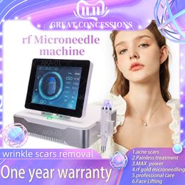 2023 Fractionele RF schoonheid Microneedle Machine Koreaanse RF -vervangende naalden Microneedle RF Fractional voor acne littekenrekken Verwijderingsbehandeling