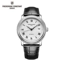 2023 FREDERIQUE CONSTANT Mode Luxe Heren Horloge Eenvoudig Zakelijk Auto Datum Wijzerplaat Quartz Designer Beweging Horloges Hoge kwaliteit Montre Polshorloge