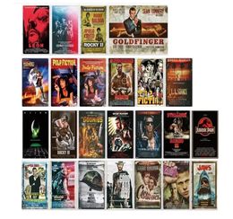 2023 Funny Classic Movie Metal Painting Signes Affiche Affiche Signe Plaque Vintage Mur Decor pour Bar Pub Club Man Cave Film Signs Beer 5141106