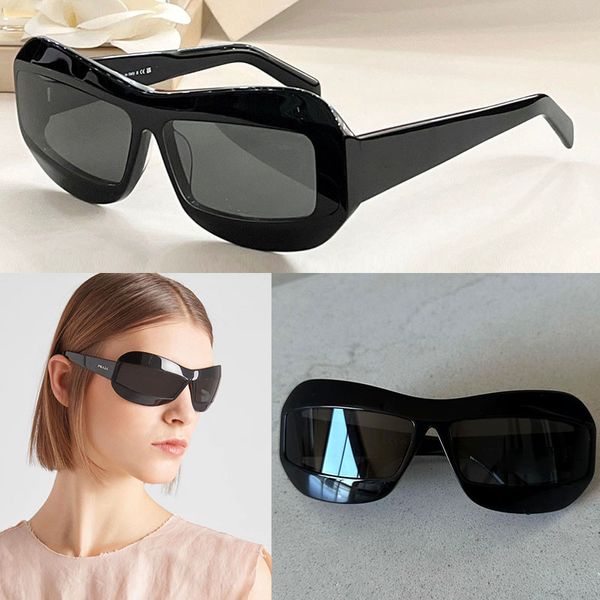 2023 Future Lunettes de soleil pour hommes hétéromorphose oeil de chat UFO lunettes SPR 30 Mode Wrap sports Gafas De Sol Wrap Around Adumbral femmes designer noir Shades