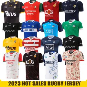 2023 GAA rugbyshirt Wilford Dublin Training MAYO KERRY DOWN Antrim IERLAND SLIGO LAOIS Kildare maat S-5XL T-shirt Alle teams