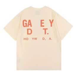 2023 Galleries T Shirts Heren Vrouwen Designer T-shirts Depts Cottons Tops Man L Shirt Luxe Kleding Straat Shorts Mouw kleding