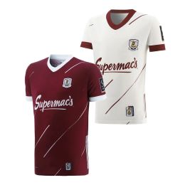 2023 Galway GAA replica thuis-/doelmanshirt met 3 strepen