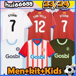 23/24 Maillots de football du FC Girona 2023 2024 RCD Majorque ABDON ALEIX GARCIA BABA SANCHEZ ALES B. DARI OBORJA SAMU SAIZ troisième kit maillot de football pour enfants