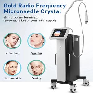 2023 Or Microneedle Scarlet Fractional Secret RF Aiguille Rajeunissement de la peau Serrage Radio Fréquence Microneedling beauté Machine